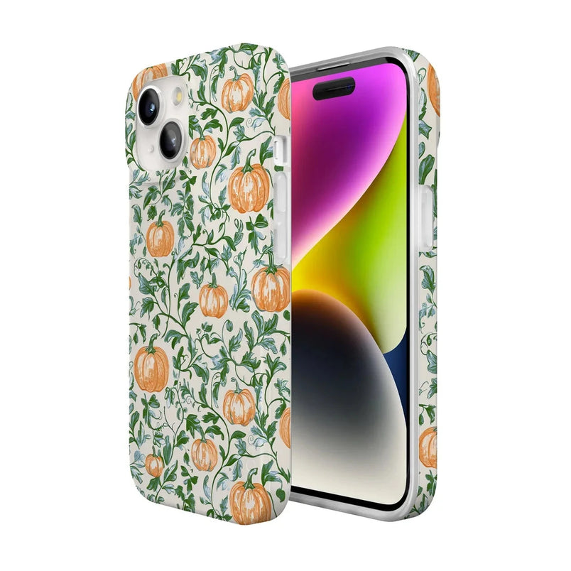 Pumpkin Patch | Green Vines Case Phone Case get.casely 