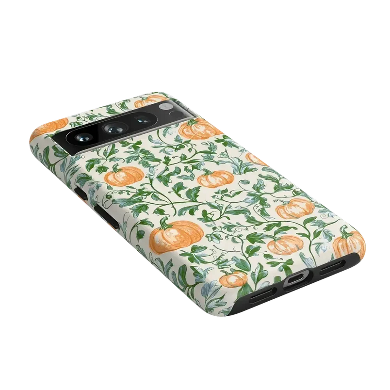 Pumpkin Patch | Green Vines Case Phone Case get.casely 