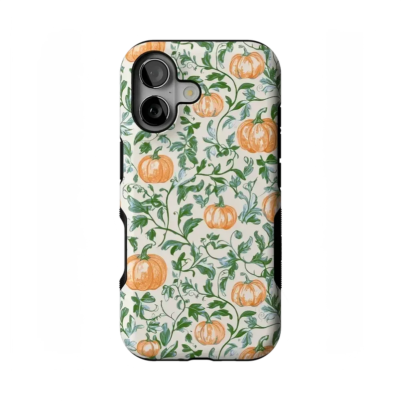 Pumpkin Patch | Green Vines Case Phone Case get.casely 