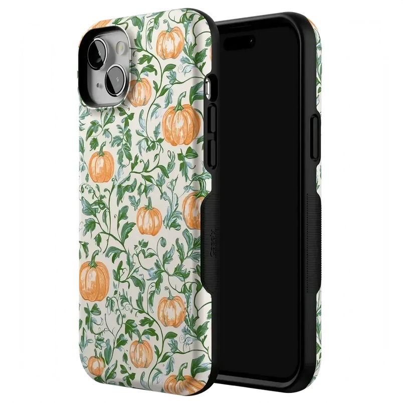 Pumpkin Patch | Green Vines Case Phone Case get.casely 