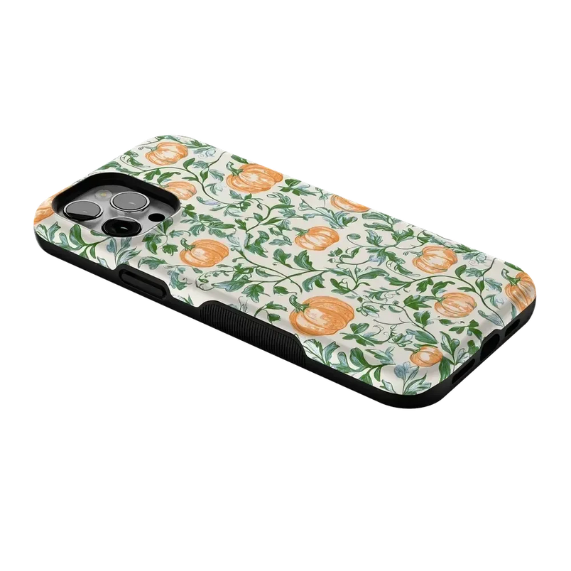 Pumpkin Patch | Green Vines Case Phone Case get.casely 