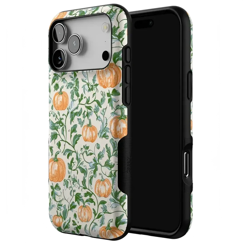 Pumpkin Patch | Green Vines Case Phone Case get.casely 