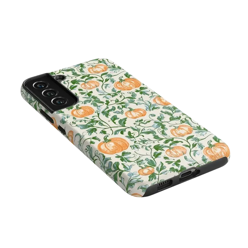 Pumpkin Patch | Green Vines Case Phone Case get.casely 