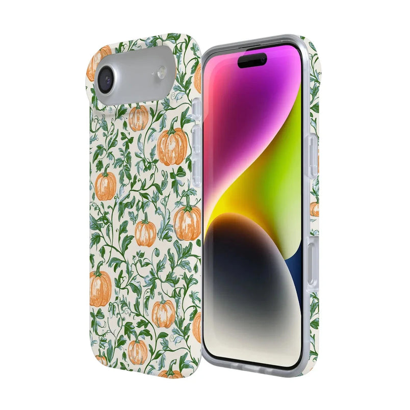 Pumpkin Patch | Green Vines Case Phone Case get.casely 