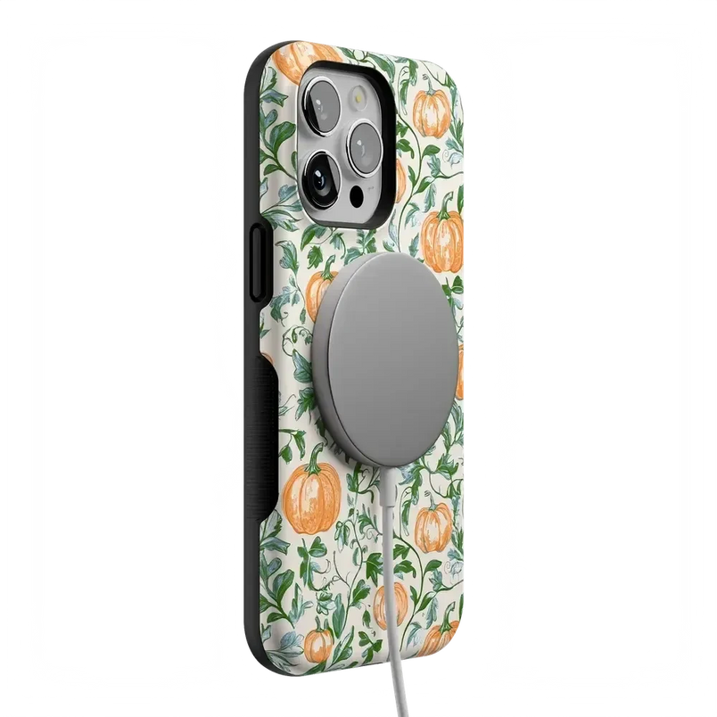 Pumpkin Patch | Green Vines Case Phone Case get.casely 