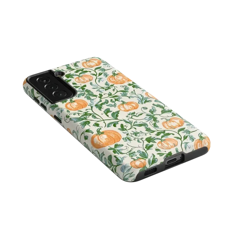 Pumpkin Patch | Green Vines Case Phone Case get.casely 