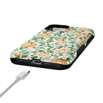 Pumpkin Patch | Green Vines Case Phone Case get.casely 