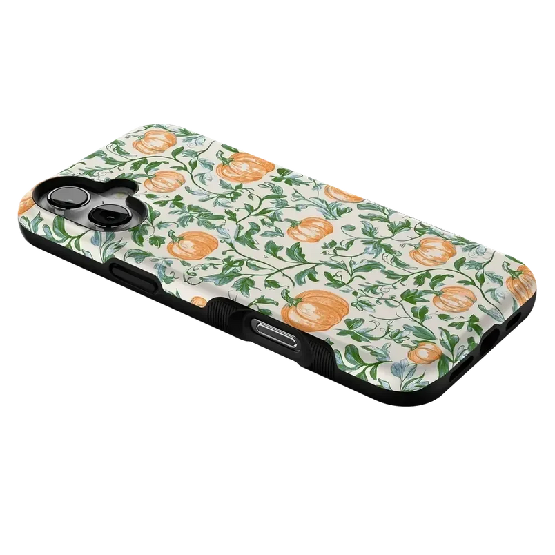Pumpkin Patch | Green Vines Case Phone Case get.casely 