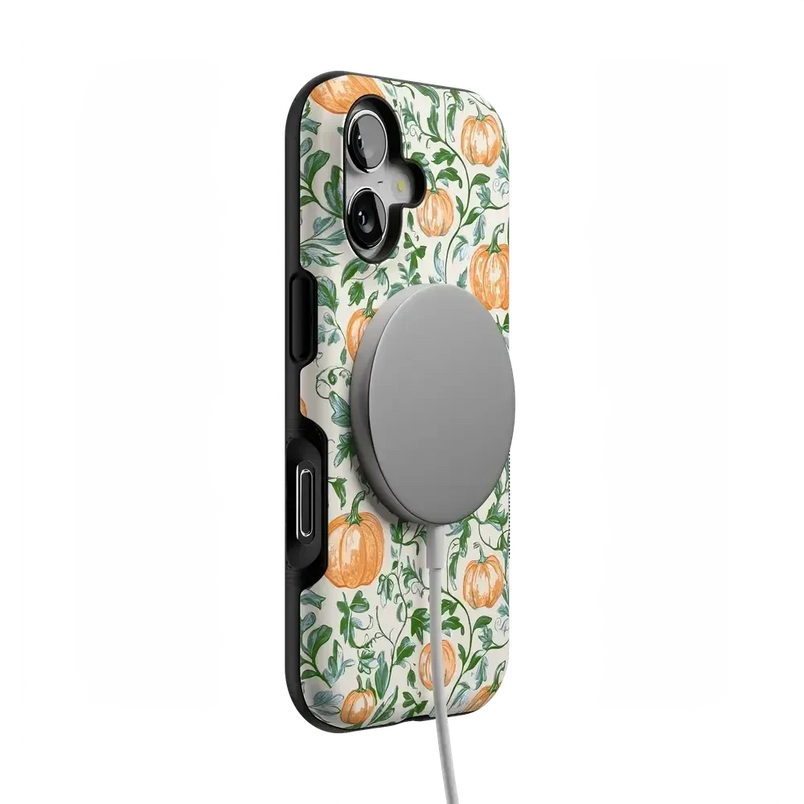 Pumpkin Patch | Green Vines Case Phone Case get.casely 