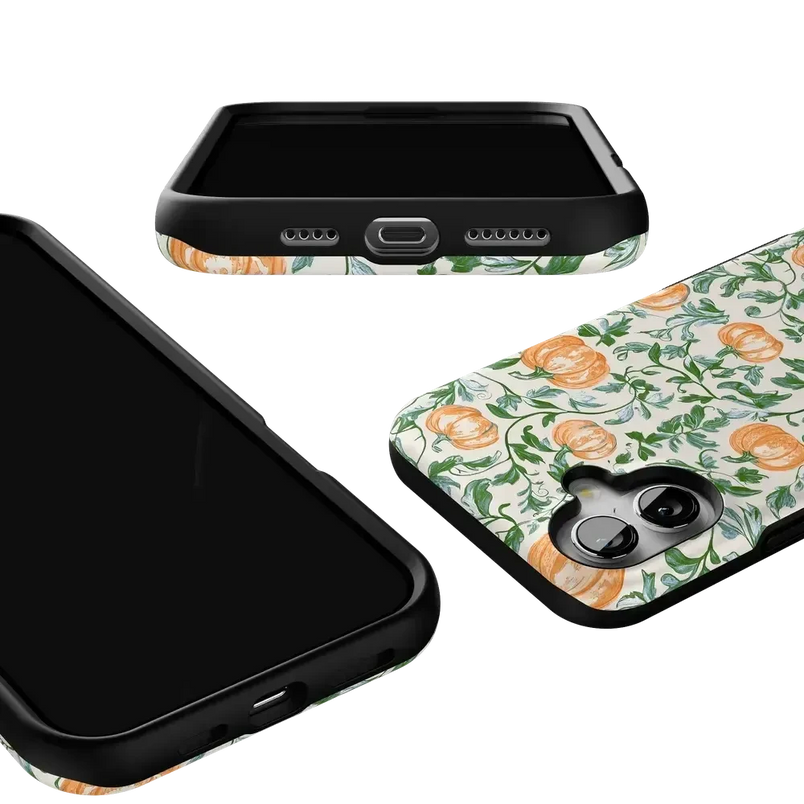 Pumpkin Patch | Green Vines Case Phone Case get.casely 