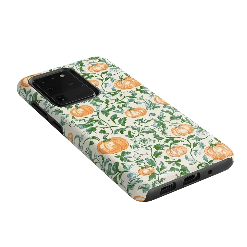 Pumpkin Patch | Green Vines Case Phone Case get.casely 