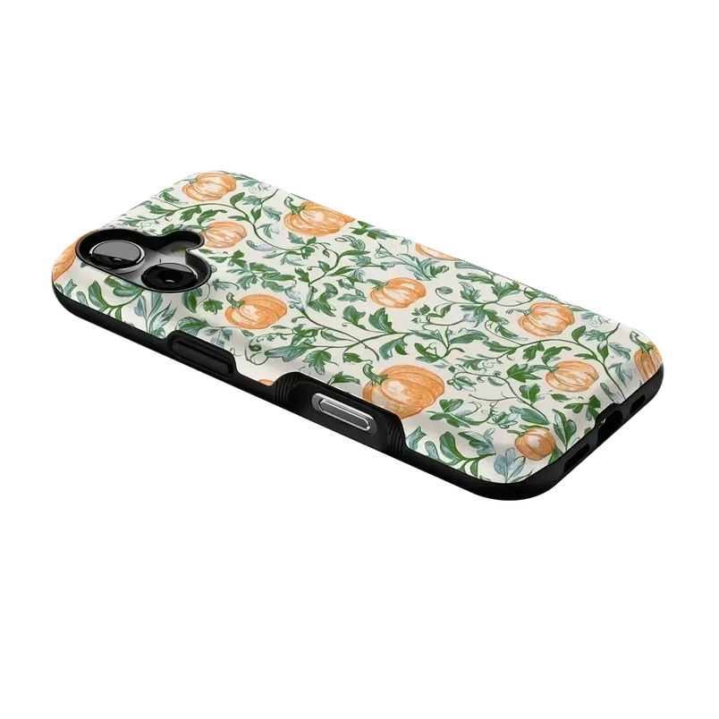 Pumpkin Patch | Green Vines Case Phone Case get.casely 