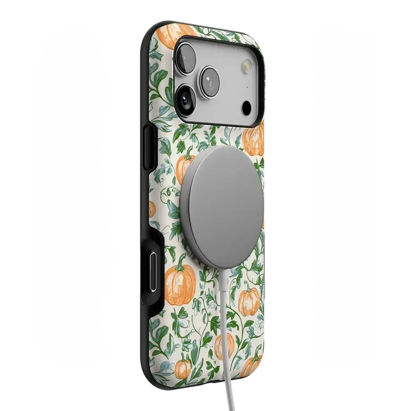 Pumpkin Patch | Green Vines Case Phone Case get.casely 