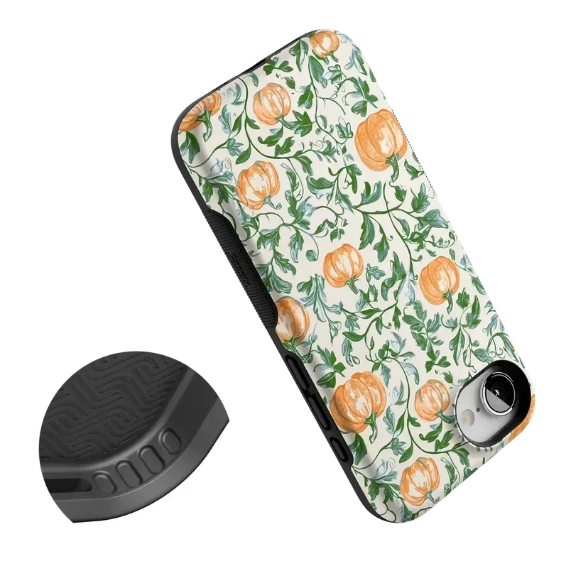 Pumpkin Patch | Green Vines Case Phone Case get.casely 