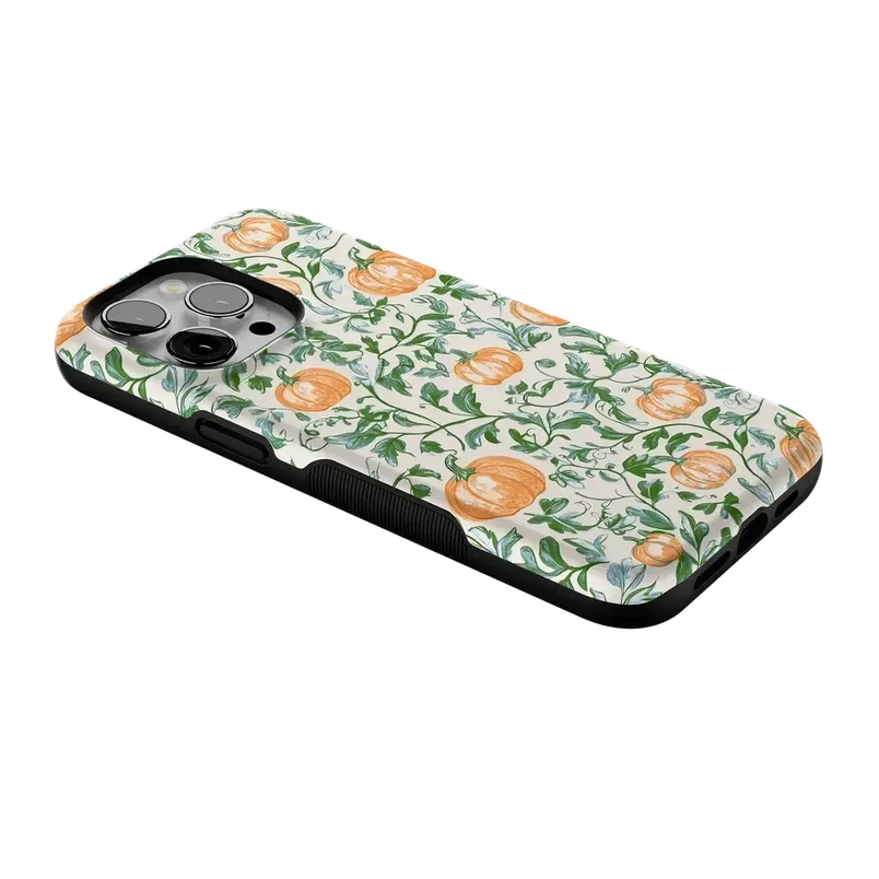Pumpkin Patch | Green Vines Case Phone Case get.casely 