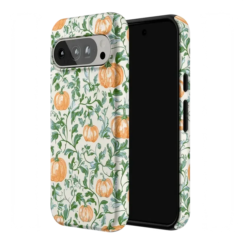 Pumpkin Patch | Green Vines Case Phone Case get.casely 