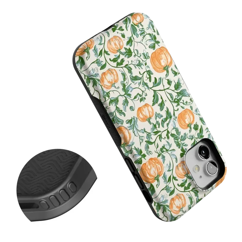 Pumpkin Patch | Green Vines Case Phone Case get.casely 