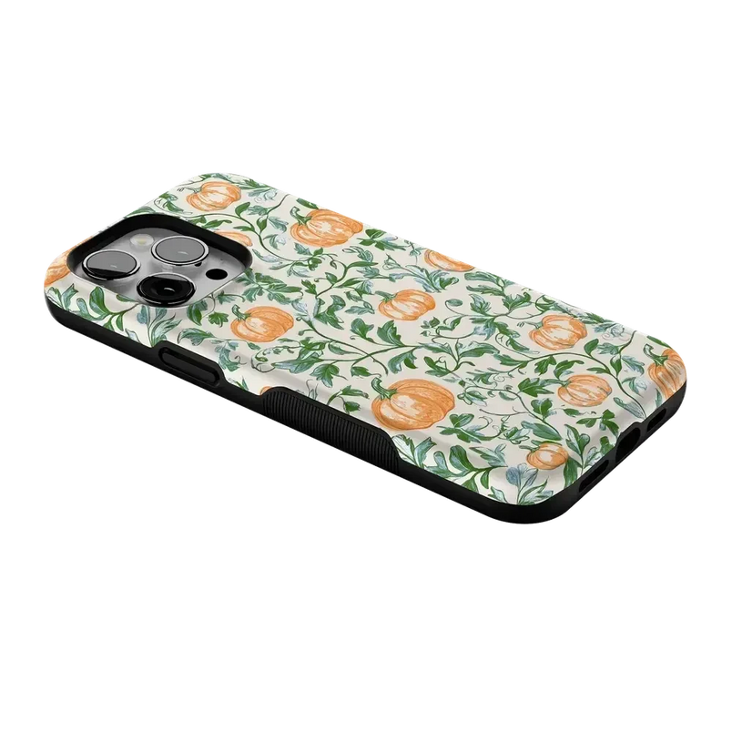 Pumpkin Patch | Green Vines Case Phone Case get.casely 