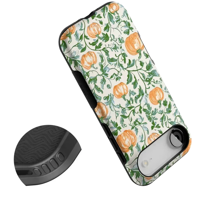 Pumpkin Patch | Green Vines Case Phone Case get.casely 