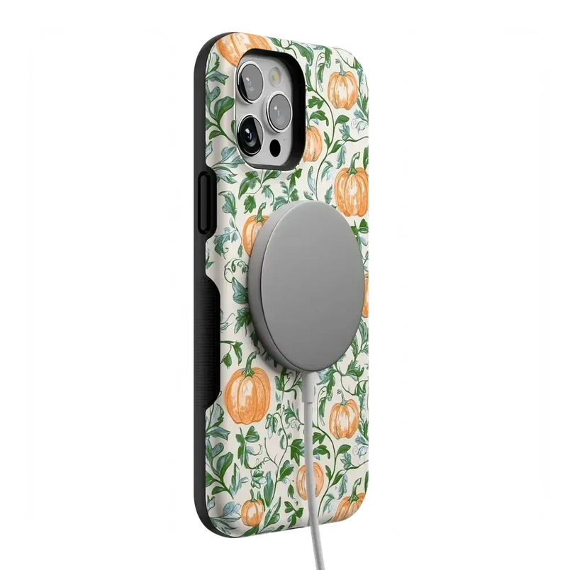 Pumpkin Patch | Green Vines Case Phone Case get.casely 