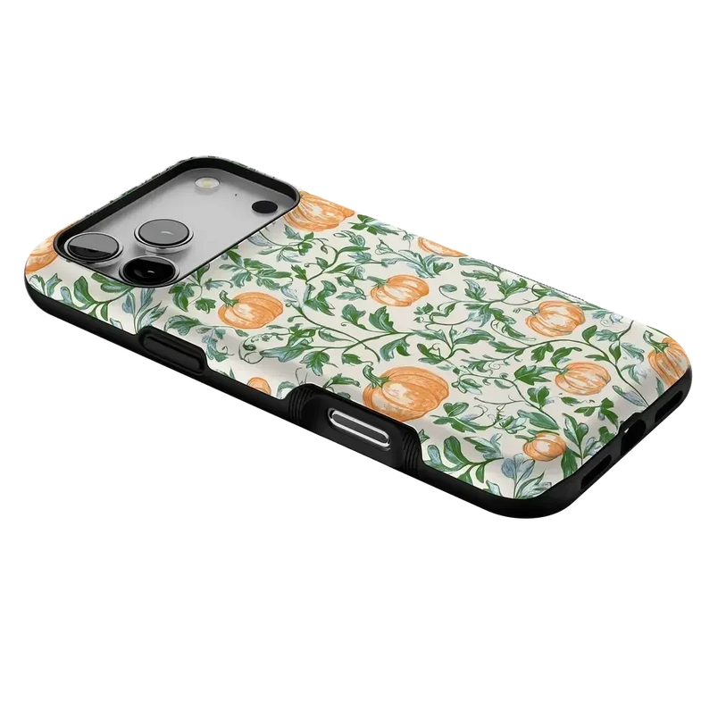 Pumpkin Patch | Green Vines Case Phone Case get.casely 