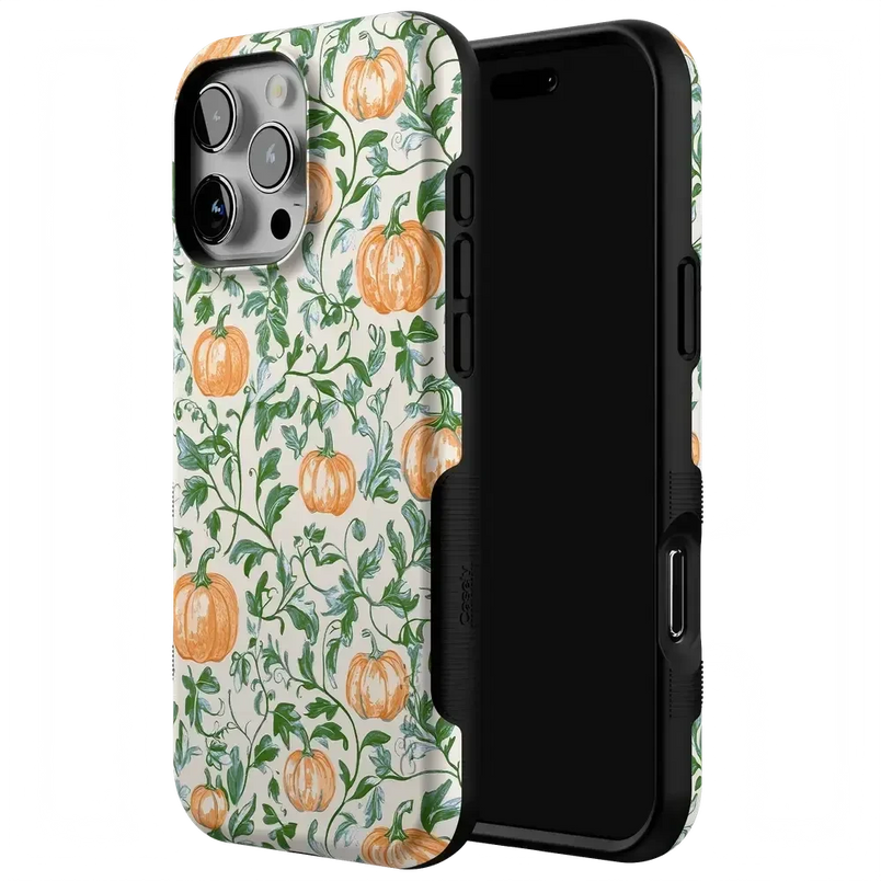 Pumpkin Patch | Green Vines Case Phone Case get.casely 