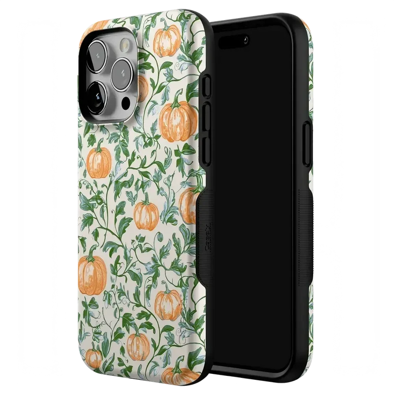 Pumpkin Patch | Green Vines Case Phone Case get.casely 