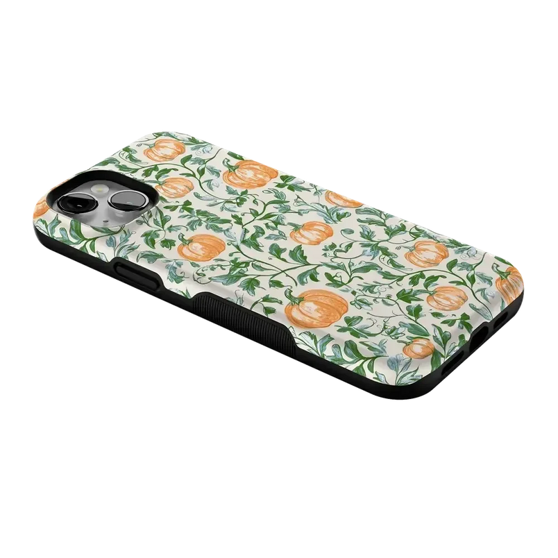 Pumpkin Patch | Green Vines Case Phone Case get.casely 