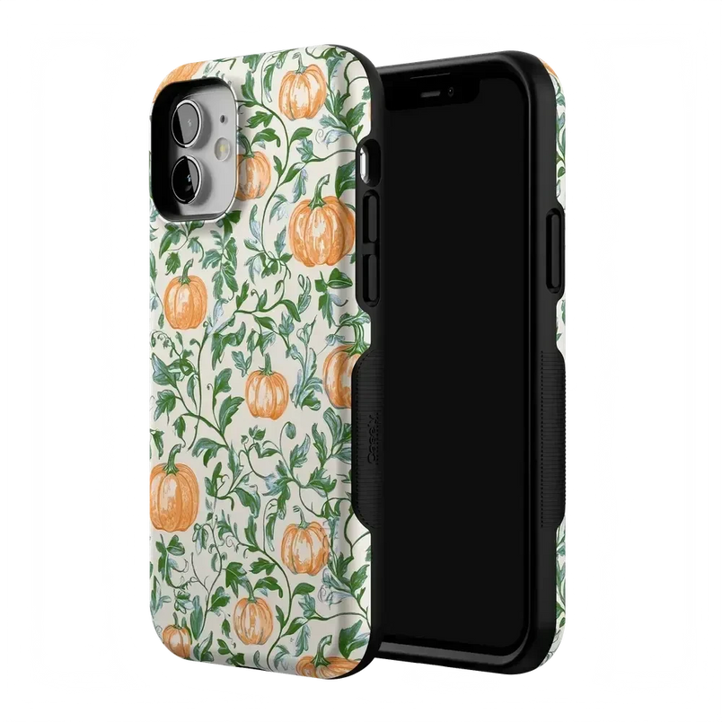 Pumpkin Patch | Green Vines Case Phone Case get.casely 