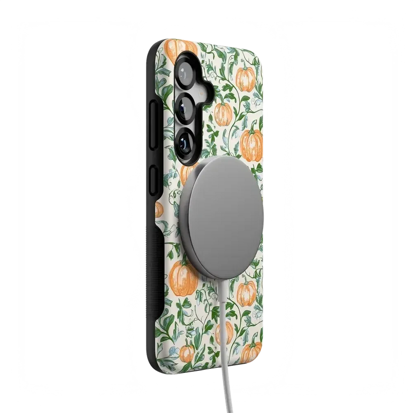 Pumpkin Patch | Green Vines Case Phone Case get.casely 
