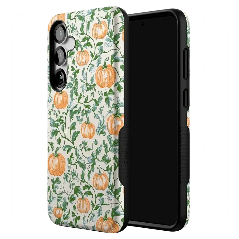 Pumpkin Patch | Green Vines Case Phone Case get.casely 