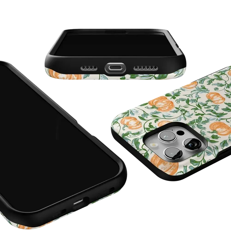 Pumpkin Patch | Green Vines Case Phone Case get.casely 