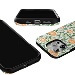 Pumpkin Patch | Green Vines Case Phone Case get.casely 