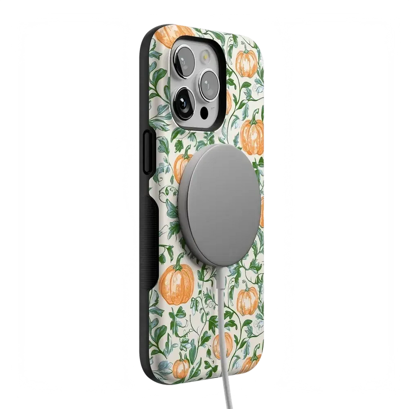 Pumpkin Patch | Green Vines Case Phone Case get.casely 