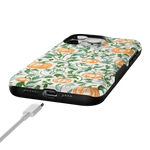 Pumpkin Patch | Green Vines Case Phone Case get.casely 