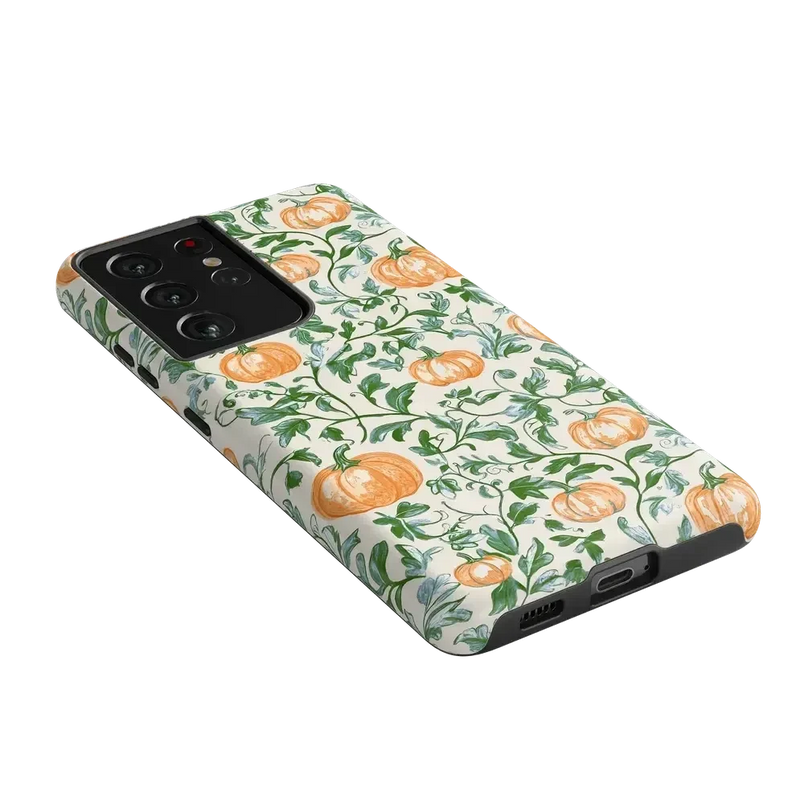 Pumpkin Patch | Green Vines Case Phone Case get.casely 