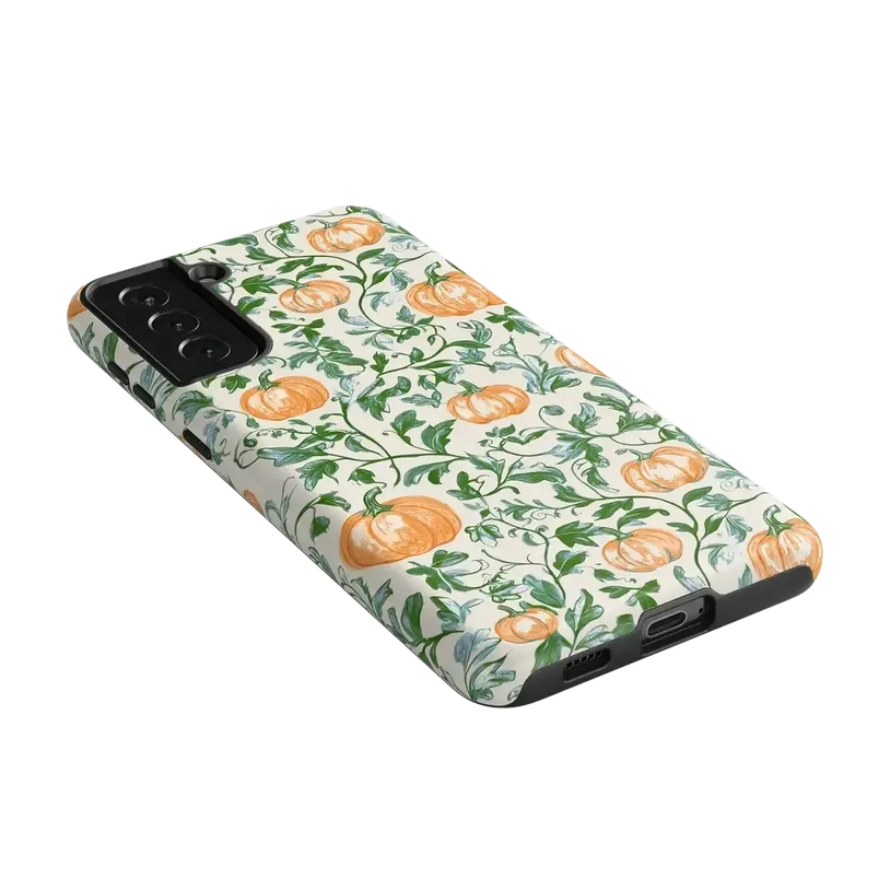 Pumpkin Patch | Green Vines Case Phone Case get.casely 
