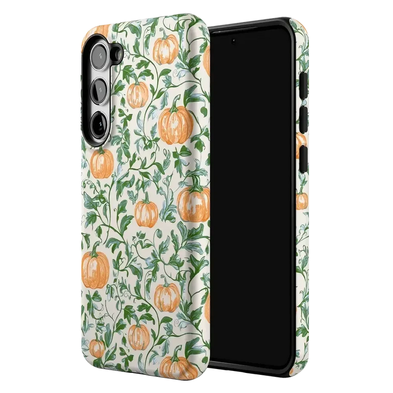 Pumpkin Patch | Green Vines Case Phone Case get.casely 