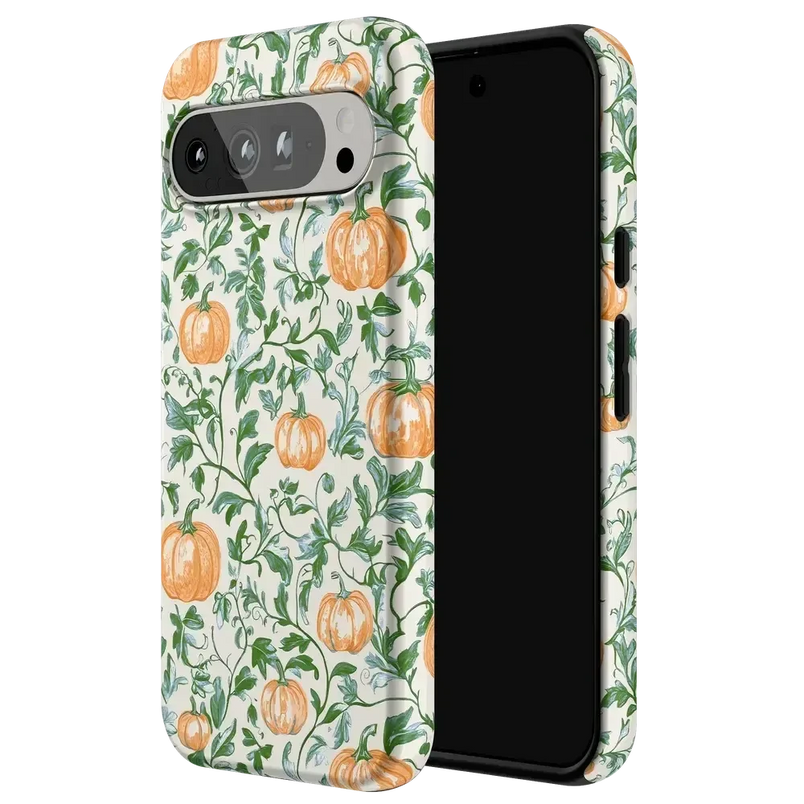 Pumpkin Patch | Green Vines Case Phone Case get.casely 