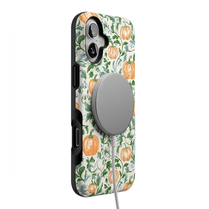 Pumpkin Patch | Green Vines Case Phone Case get.casely 