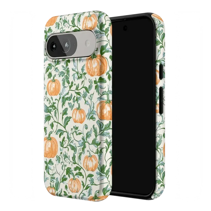Pumpkin Patch | Green Vines Case Phone Case get.casely 
