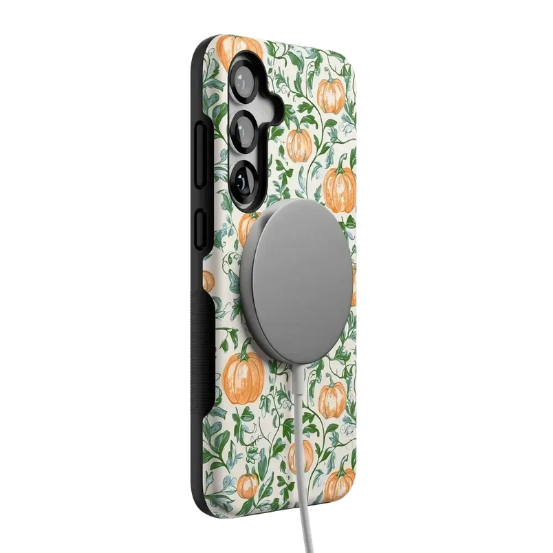 Pumpkin Patch | Green Vines Case Phone Case get.casely 