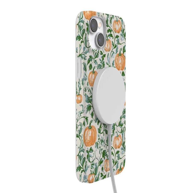 Pumpkin Patch | Green Vines Case Phone Case get.casely 