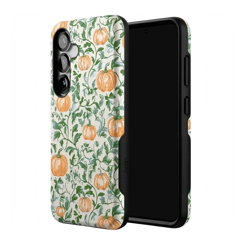 Pumpkin Patch | Green Vines Case Phone Case get.casely 