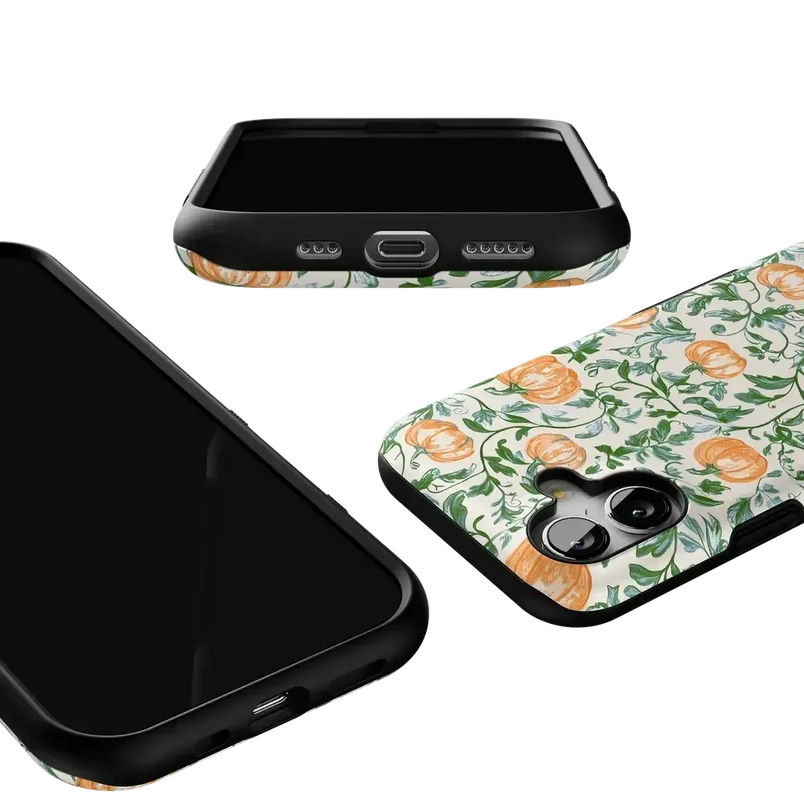 Pumpkin Patch | Green Vines Case Phone Case get.casely 