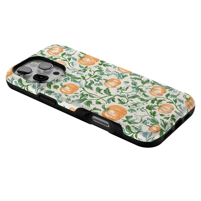 Pumpkin Patch | Green Vines Case Phone Case get.casely 