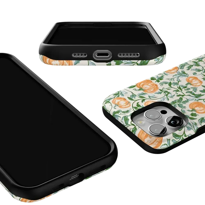 Pumpkin Patch | Green Vines Case Phone Case get.casely 