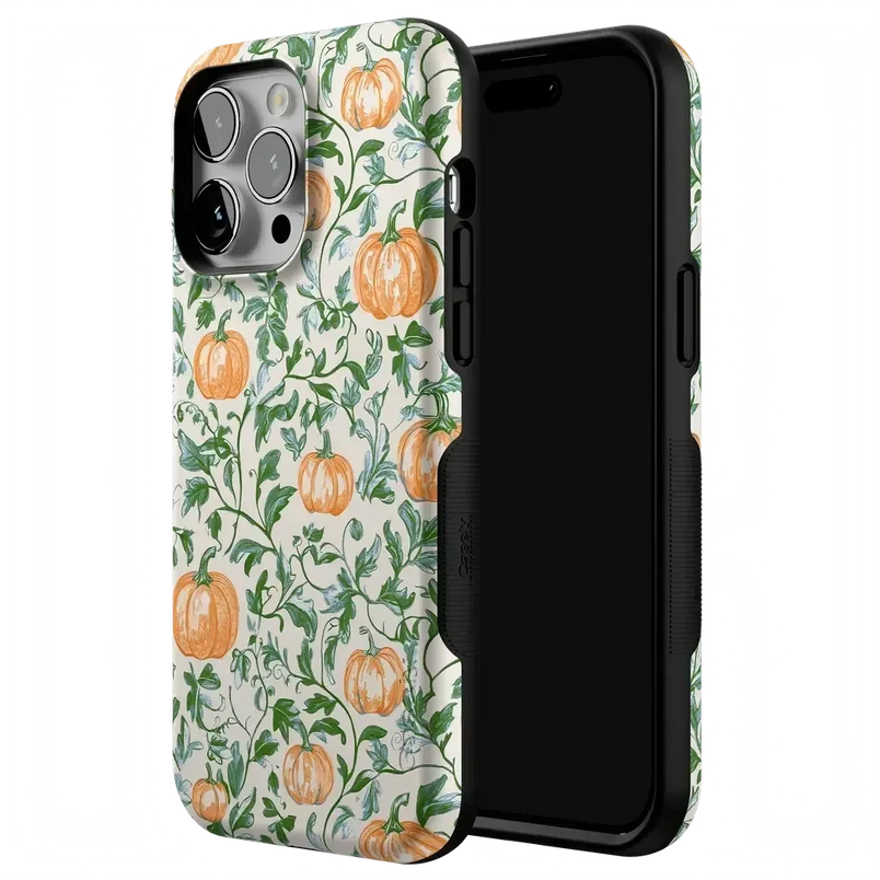Pumpkin Patch | Green Vines Case Phone Case get.casely 
