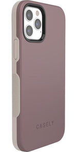 Purple Taupe on Nude | Ultra-Protective Bold Case iPhone Case get.casely 
