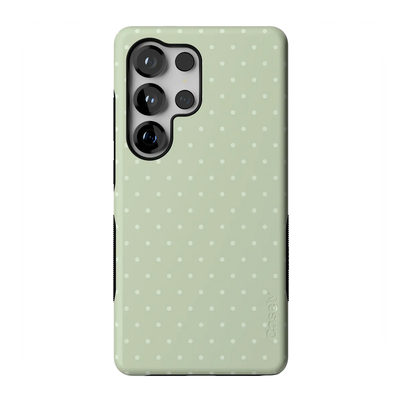 On the Dot | Green Polka Dot Case